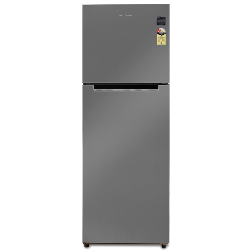 Kelvinator 350 litres 2 Star Double Door Refrigerators, Hairline Silver KRF-A370HSV(491604417) (OPEN BOX) Kelvinator 350 litres 2 Star Double Door Refrigerators, Hairline Silver KRF-A370HSV(491604417) (OPEN BOX)